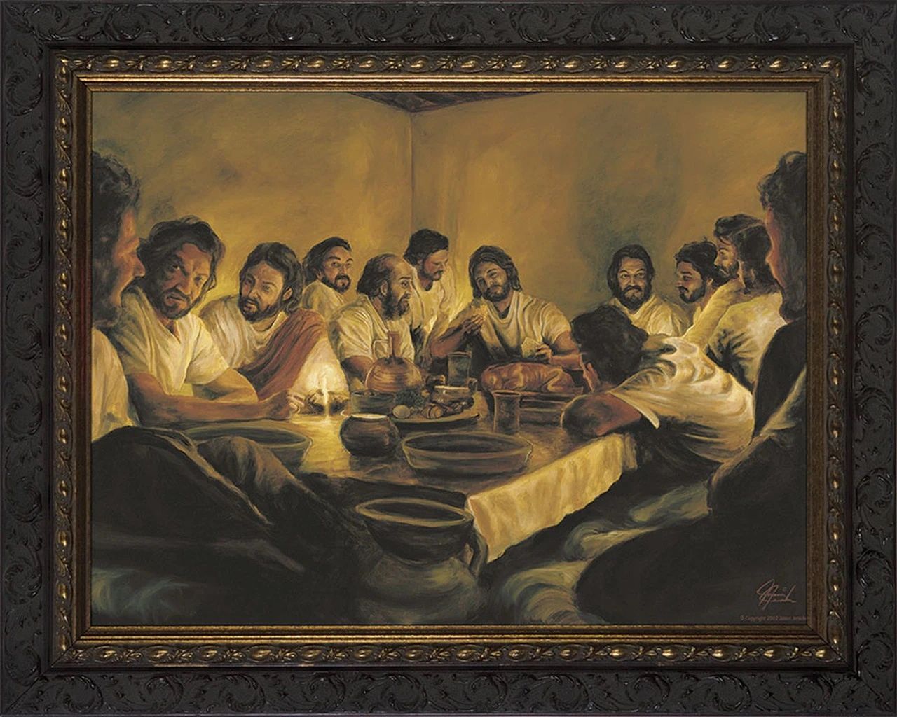 HOLY THURSDAY THE LAST SUPPER visual data 2